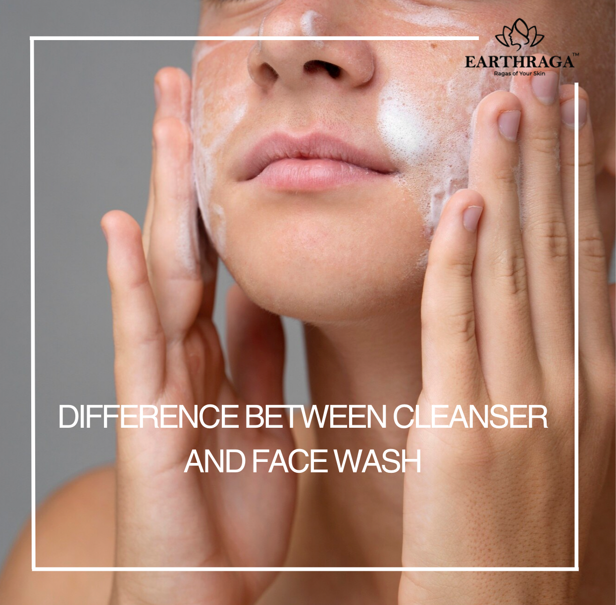 difference between face wash and cleanser