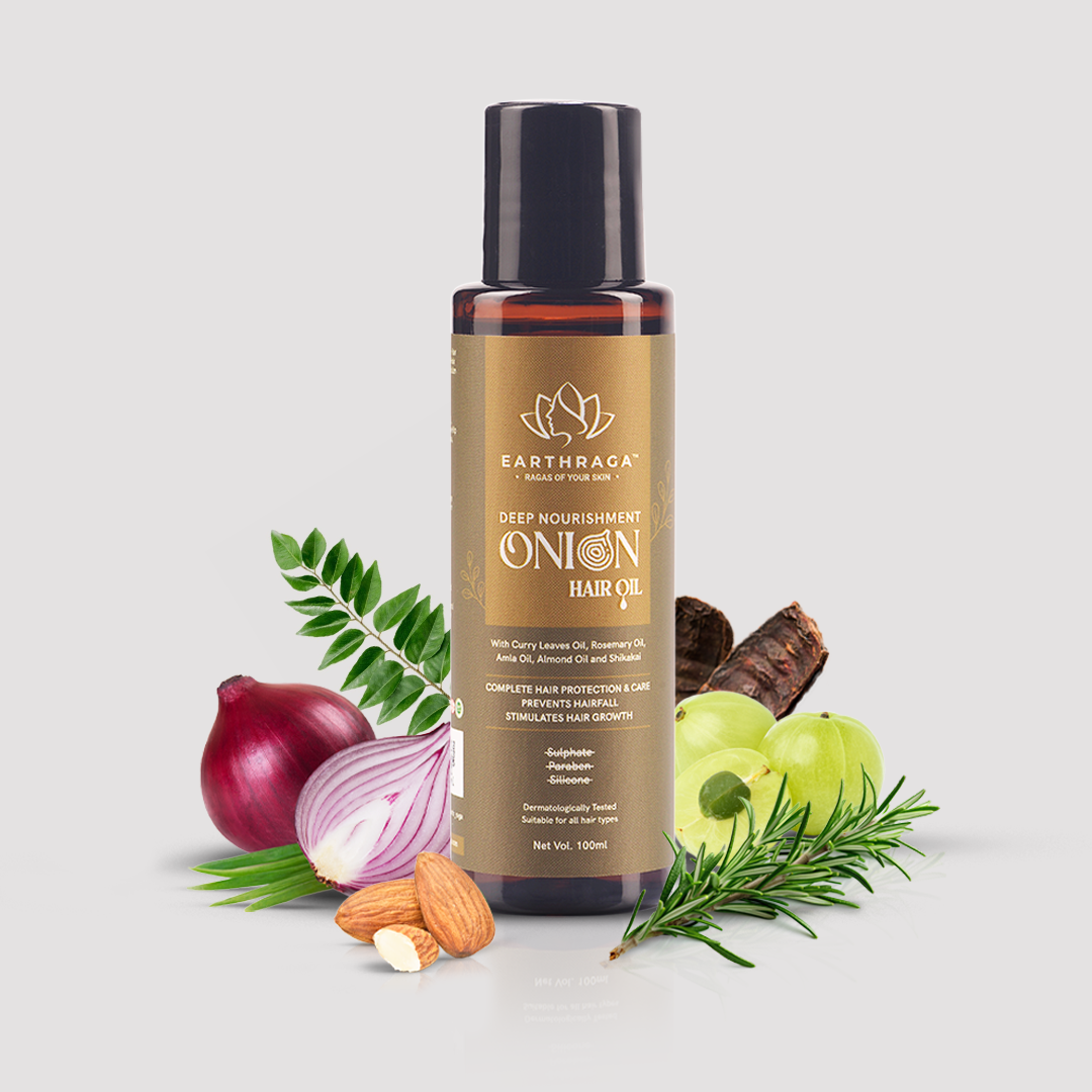 Hair Oil Combo- Onion and  Bhringraj  Hair Oil - | 100 ml X 2