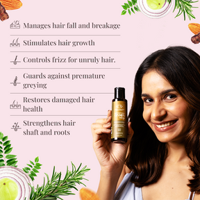 Hair Oil Combo- Onion and  Bhringraj  Hair Oil - | 100 ml X 2