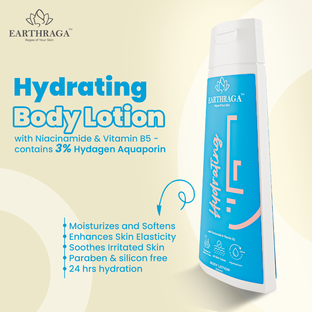 Hydrating Body Lotion with Niacinamide & Vitamin B5 - contains 3% Hydagen Aquaporin