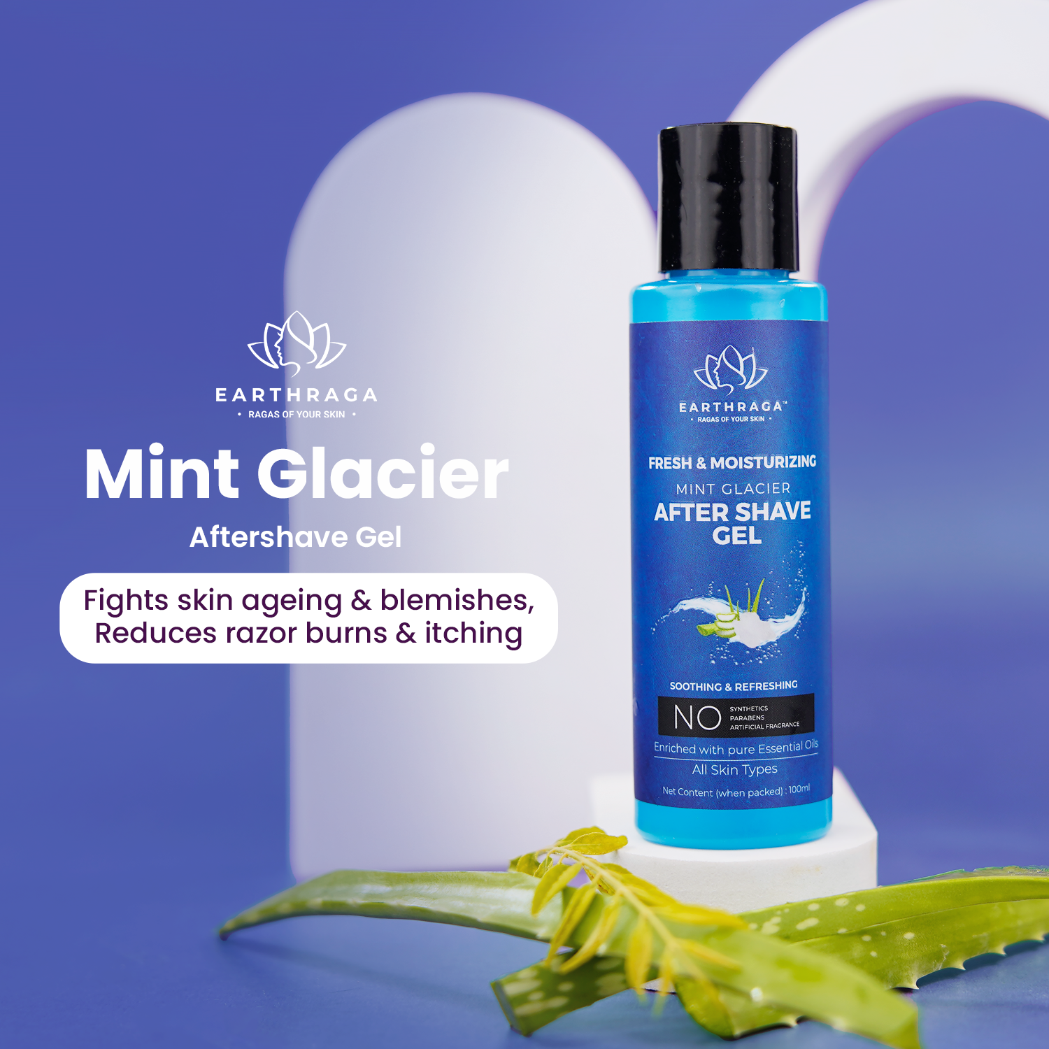 Mint Glacier Aftershave Gel | 100ml