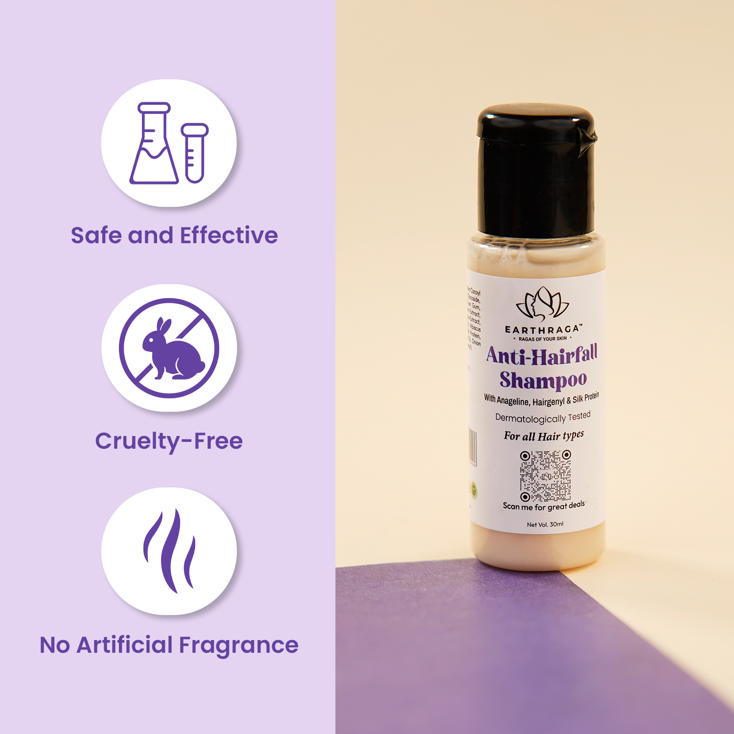 Anti-Hairfall Shampoo | 30 ml Mini