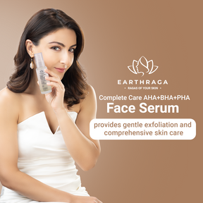 Earthraga AHA+BHA+PHA Serum | Treats Skin Ageing | 30ml