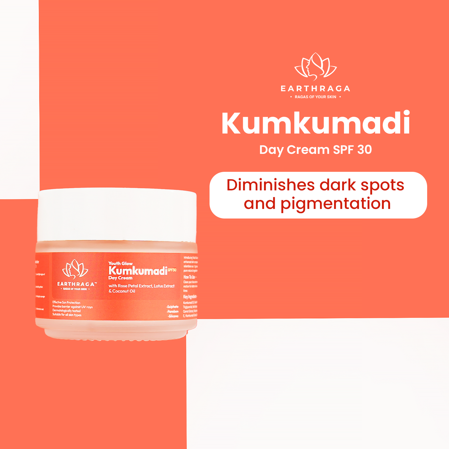 Kumkumadi Day Cream SPF 30 |  100gm