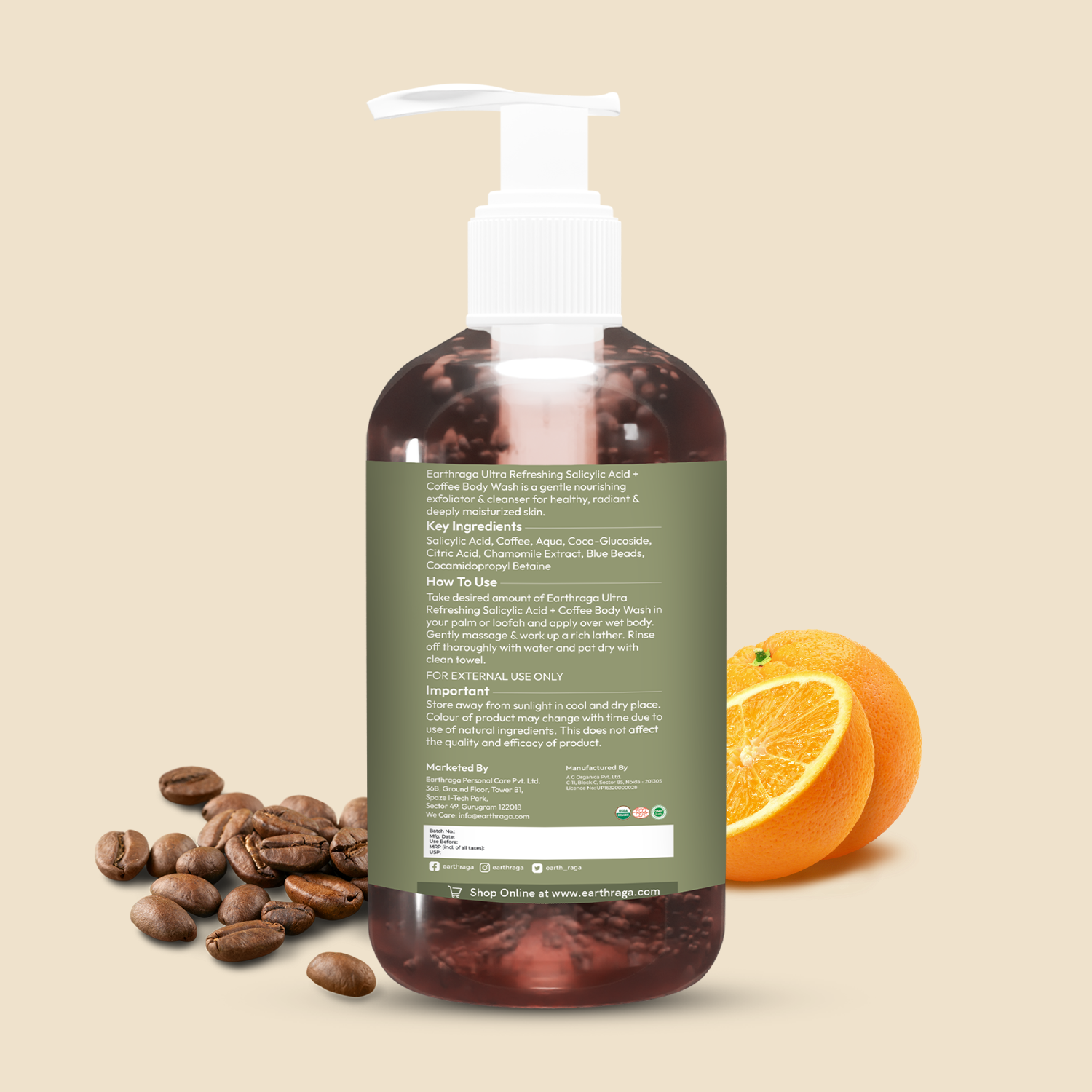 Salicylic Acid + Coffee Body Wash | 200ml