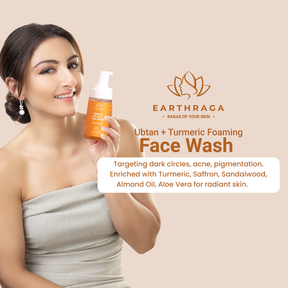 Ubtan + Turmeric Foaming Face Wash | Sunscreen SPF50 Matte | Body Lotion