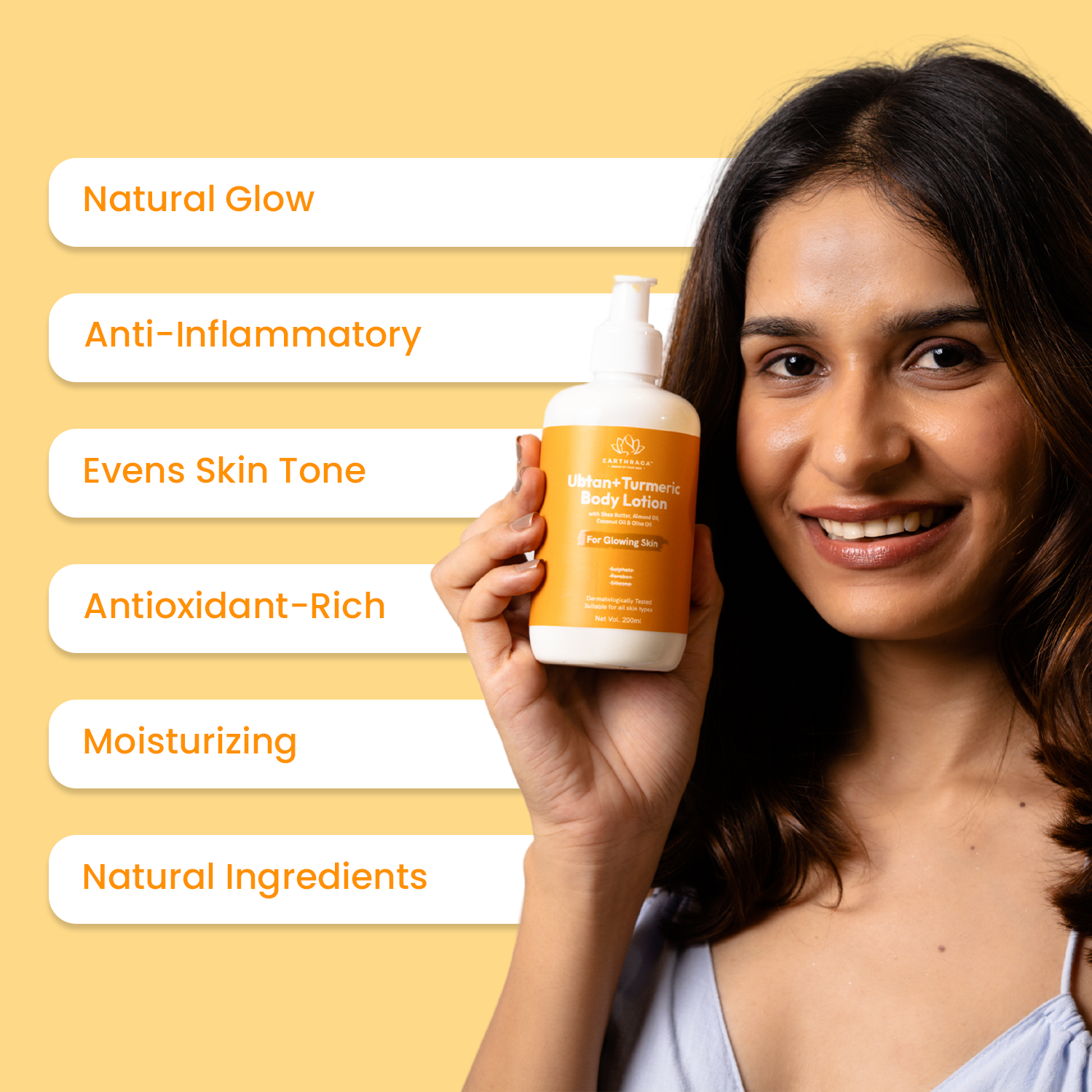 Ubtan + Turmeric Body Lotion | 200 gms