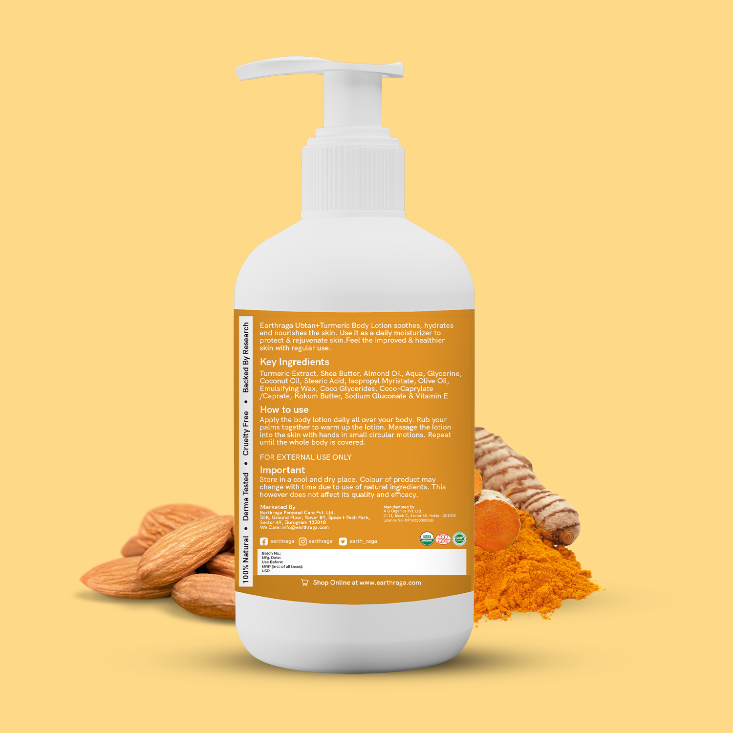 Ubtan + Turmeric Body Lotion | 200 gms