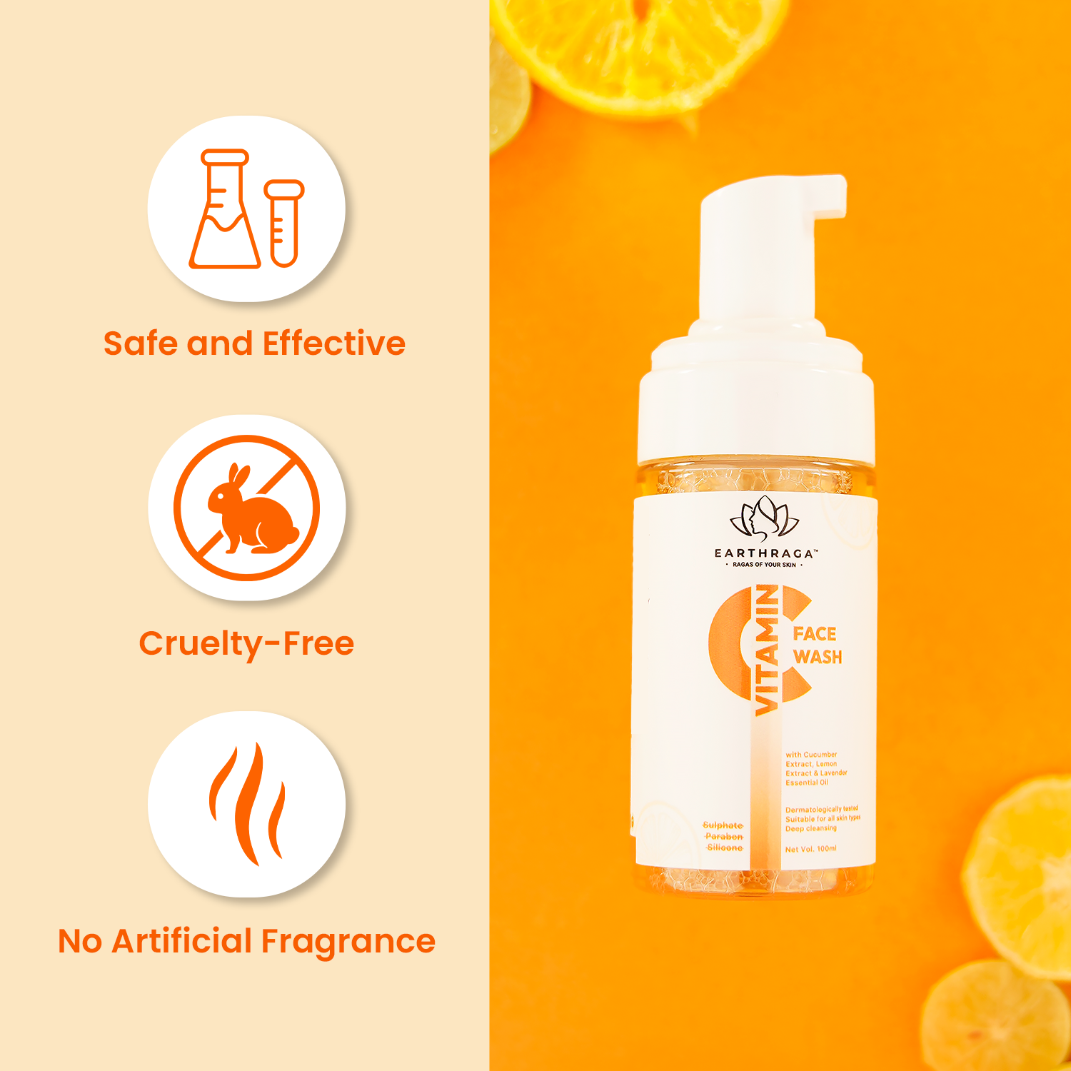 Vitamin C Foaming Face Wash | 100ml