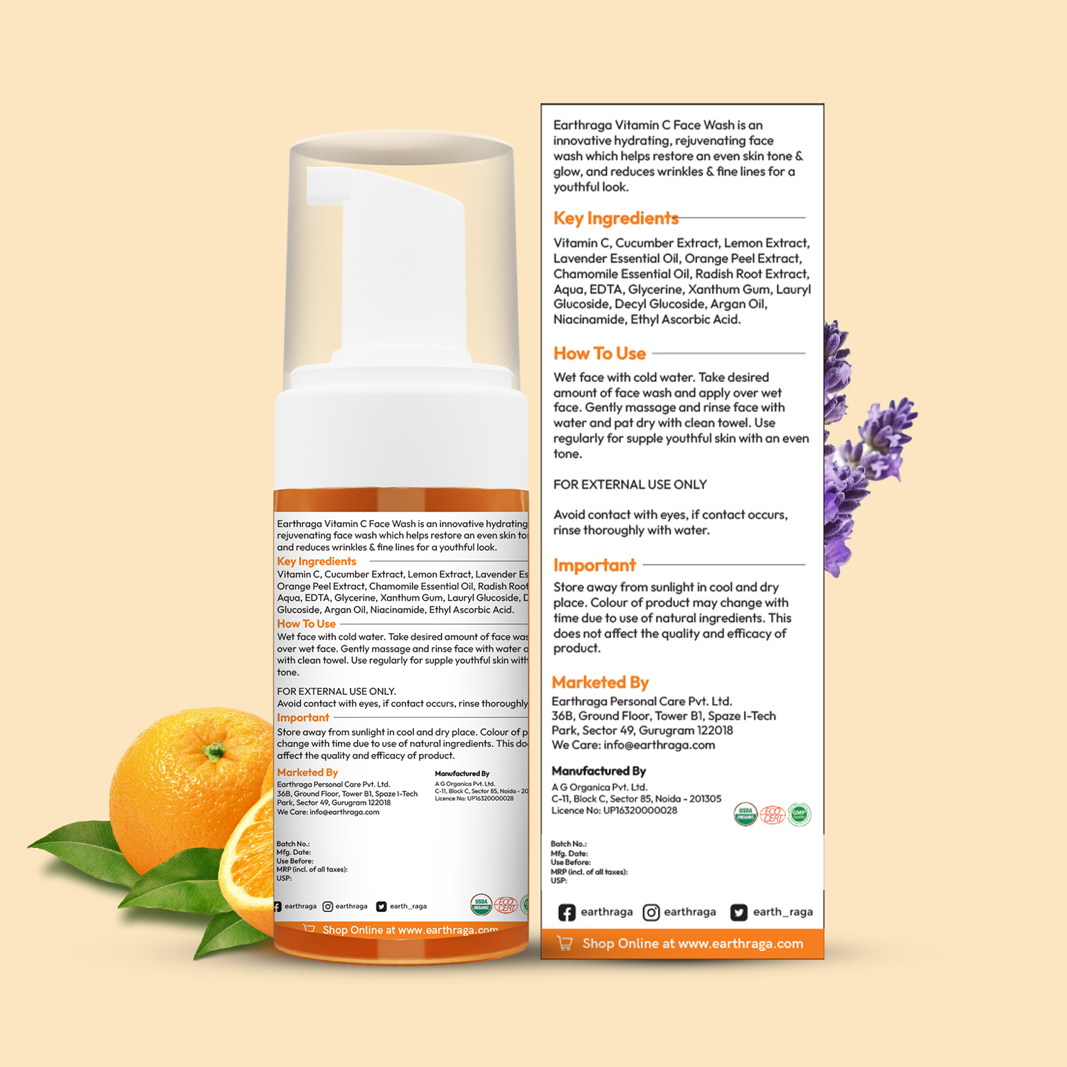 Vitamin C Foaming Face Wash | 100ml